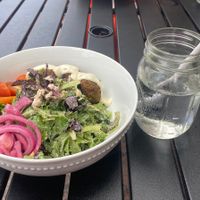 Falafel Salad  at Journey Cafe in Kailua Kona