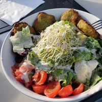 Falafel Salad at Journey Cafe in Kailua Kona