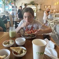 Strawberry toast   at Journey Cafe in Kailua Kona