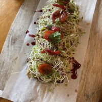 Souped up avo toast  at Journey Cafe in Kailua Kona