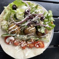 Rainbow Pita  at Journey Cafe in Kailua Kona