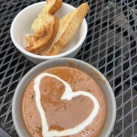 Tomato bisquee  at Journey Cafe in Kailua Kona