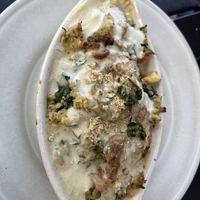 Mac and cheese Mauna Kea stylee  at Journey Cafe in Kailua Kona