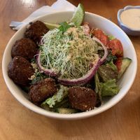 Falafel salad   at Journey Cafe in Kailua Kona