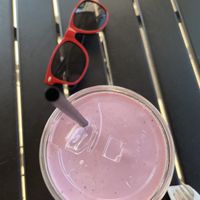 Dragon fruit smoothie  at Journey Cafe in Kailua Kona
