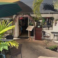 Entrance area   at Journey Cafe in Kailua Kona