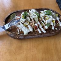Epic feisty tacos   at Journey Cafe in Kailua Kona