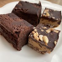 Brownie and pb bar (pb bar was amazing!)  at Larry's Market in North Vancouver