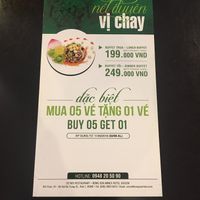 Prices on 16/12/2018 at Co Noi - Bong Sen Hotel in Ho Chi Minh City