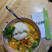 Vegan 🌱 curry at coa Wok & Bowls in Frankfurt