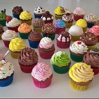 Cupcakes at Claire's Cupcakes in Charlestown