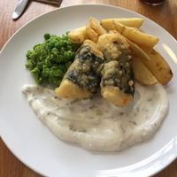 “Fish” and chips at Lovage Project in South West London
