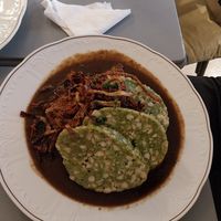 Vegan Onion-Roast at Landia in Vienna