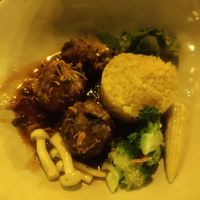 Vegan lok lak at JOMNO Modern Khmer Cuisine  in Siem Reap