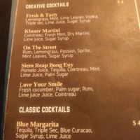  at JOMNO Modern Khmer Cuisine  in Siem Reap