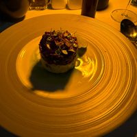 Smoked beet tartare  at JOMNO Modern Khmer Cuisine  in Siem Reap