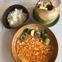  Vegan Brohok Ktis   at JOMNO Modern Khmer Cuisine  in Siem Reap