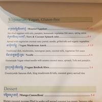 When I asked about gluten-free they suggested swapping the wheat noodles for rice noodles. Make their own veggie 'fish sauce' to replicate salty flavour 😍 at JOMNO Modern Khmer Cuisine  in Siem Reap