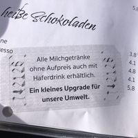 No additional costs for plant milk   at Cocktailcafé Regie in Heidelberg