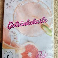 Drinks menu at Cocktailcafé Regie in Heidelberg