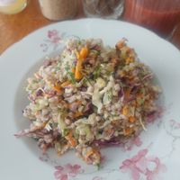 Buckwheat salad at La Cuisine de Phanie in Versailles