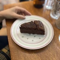 Chocolate cake  at La Cuisine de Phanie in Versailles