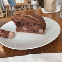 Tarta de chocolate  at La Cuisine de Phanie in Versailles