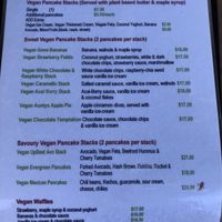   at Helgas Pancake House in Cairns