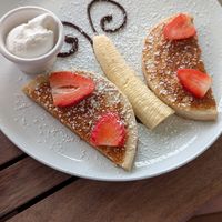  at Helgas Pancake House in Cairns