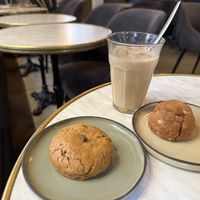 Vegan cookies!  at Café Tulipe in Avignon