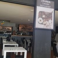 Indoor seating at Zahara in Port Macquarie