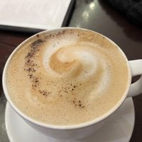 Cappuccino mit Hafermilch   at Cafe M in Coburg