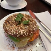 Veggie Burger   at Cafe M in Coburg