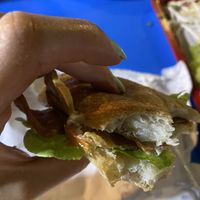 VEGAN BLT (scrambled before I took a photo)   at Nui Bakery in Koh Tao