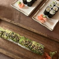 Uramaki and hosomaki   at Fvsion in Cortina D Ampezzo