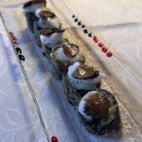 Vegan Sushi w Truffle  at Fvsion in Cortina D Ampezzo