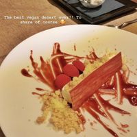 Don’t skip desert!  at Fvsion in Cortina D Ampezzo