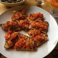 Bruschetta   at A Putia Dell'Ostello in Catania