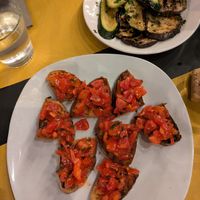 Bruschetta at A Putia Dell'Ostello in Catania