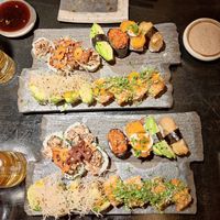 The vegan roll menu 👌🏻 at Karma Sushi - Frederiksgade in Aarhus