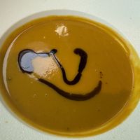 pumpkin soup  at Ludwigs in Tubingen