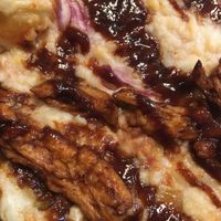 Barbecue “chicken”  at Jane's Pizzeria in Fountain Valley