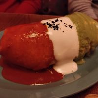 Chorizo burrito at Jajaja Mexicana - West Village in New York City