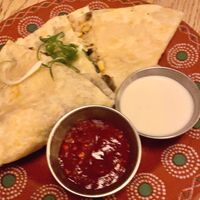 Hongos Quesadilla at Jajaja Mexicana - West Village in New York City