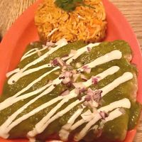 Enchiladas Verde at Jajaja Mexicana - West Village in New York City