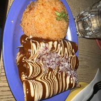 Mole enchiladas  at Jajaja Mexicana - West Village in New York City