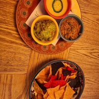 Dips and chips at Jajaja Mexicana - West Village in New York City