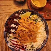 Salad bowl at Jajaja Mexicana - West Village in New York City