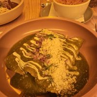 Enchiladas Verde at Jajaja Mexicana - West Village in New York City