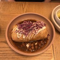 Chimichanga de birria  at Jajaja Mexicana - West Village in New York City